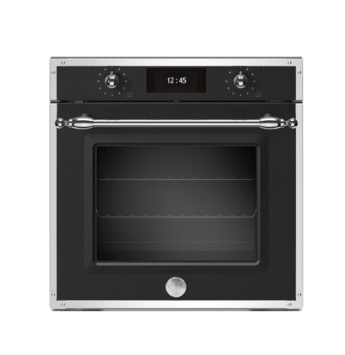 Bertazzoni FHER6117CTNX3 Heritage Series TFT 60cm Oven 11 Functions PYRO + TOTAL STEAM - Matt Black