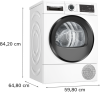 Bosch WQG245A0GB Freestanding Heat Pump Tumble Dryer