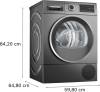 Bosch WQG245R1GB Freestanding Heat Pump Tumble Dryer