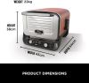 Ninja OO101UKKIT Woodfire Electric Outdoor Oven with BBQ Stand - Terracotta/Steel