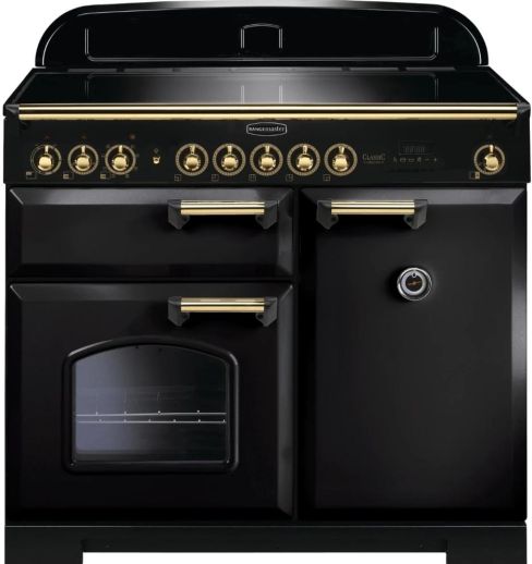 Rangemaster CDL100EIBL/B Electric Induction Hob Range Cooker