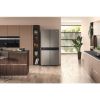 Hotpoint HQ9U2BLG Total No Frost American Fridge Freezer with Multi-Temperature Compartment - Black Inox - 90CM - 594L