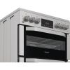 Hotpoint HDE6VDCASX Electric Ceramic Double Oven Cooker 60CM - with Air Fry