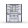 Hotpoint HQ9U2BLG Total No Frost American Fridge Freezer with Multi-Temperature Compartment - Black Inox - 90CM - 594L