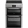 Hotpoint HDE6VDCASX Electric Ceramic Double Oven Cooker 60CM - with Air Fry