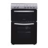 Statesman EDC50S 50cm Electric Double Oven Ceramic Cooker Silver