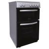 Statesman EDC50S 50cm Electric Double Oven Ceramic Cooker Silver