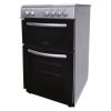 Statesman EDC50S 50cm Electric Double Oven Ceramic Cooker Silver