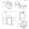 AEG CKX6540ACB Freestanding Dual Fuel Cooker