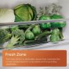 Hotpoint HPK26363XBR5UK Dual No Frost 60/40 Fridge Freezer with Even Flow - Dark Grey