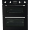 Belling BEL BI703MFC BLK Built Under Double Oven