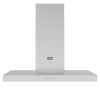 Stoves ST STERLING CHIM 100T STA Stainless Steel 100cm Chimney Cooker Hood, A+ Rated