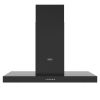Belling BEL COOKCENTRE CHIM 110T BLK 110cm T Shaped Chimney Cooker Hood in Black C Rated