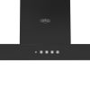 Belling BEL COOKCENTRE CHIM 110T BLK 110cm T Shaped Chimney Cooker Hood in Black C Rated