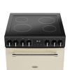 Belling BEL MRA FARMHOUSE 60E CRM Farmhouse 60cm Ceramic Double Oven Cooker in Cream