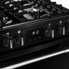 Belling BEL MRA FARMHOUSE 60DF BLK Freestanding Dual Fuel Cooker
