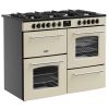 Belling BEL RCA FARMHOUSE 110DF CRM Farmhouse 110cm Dual Fuel Range Cooker in Cream A Rated
