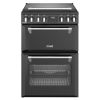 Stoves ST MRA DX RICH 60EI BLK Richmond Deluxe Freestanding 60cm Induction Cooker in Black A Rated