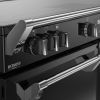 Stoves ST DX RCA RICH 110EI ZLS BLK 110cm Wide Range Cooker Induction - Black - A Rated