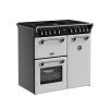 Stoves ST DX RCA RICH 90DF IWH Richmond Deluxe 90cm Dual Fuel Range Cooker in Icy White A Rated