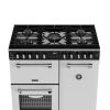 Stoves ST DX RCA RICH 90DF IWH Richmond Deluxe 90cm Dual Fuel Range Cooker in Icy White A Rated