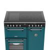 Stoves ST DX RCA RICH 90EI RTY DMA Richmond Deluxe 90cm Induction Range Cooker in Deep Marine