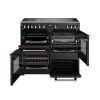 Stoves ST DX RCA RICH 100EI RTY GAR Richmond Deluxe 100cm Induction Range Cooker in Garnet Red