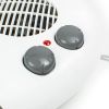 Status International Ltd FFH1P-2000W1PKB Flat Fan Heater