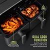 Tower T17138 10.4L Dual Basket Air Fryer