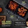 Tower T17138 10.4L Dual Basket Air Fryer