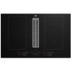 Beko HIXI84700UP 80cm Induction Hob with Integrated Vented Extractor