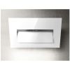 Elica BLOOM-LUX-WH 85cm Angled Chimney Hood - White - A Rated