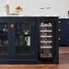 Caple WI3126BG Built-In Wine Cooler - Black - F Rated