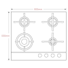 Fisher-Paykel CG604DNGGB1 Hob