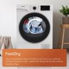 Hotpoint CHD94MGBSUK Fabric Care 9KG - 60cm Heat Pump Tumble Dryer with HomeWhiz Grey A+++ Rated