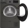 Hotpoint CHD94MGBSUK Fabric Care 9KG - 60cm Heat Pump Tumble Dryer with HomeWhiz Grey A+++ Rated