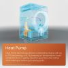 Hotpoint CHSD82MGGUK 8KG - 60cm Heat Pump Tumble Dryer with Pet Hair Care - Dark Grey - A+ Rated