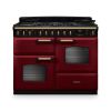 Rangemaster CLDLO110DFPBOR/AB1 Classic Deluxe OC 110 DF Dual Fuel Range Cooker Bordeaux Antique Brass