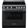 Smeg CPF9IPAN 90cm Portofino Electric Induction Range Cooker Anthracite