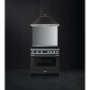 Smeg CPF9IPAN 90cm Portofino Electric Induction Range Cooker Anthracite
