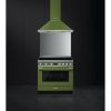 Smeg CPF9IPOG 90cm Portofino Electric Induction Range Cooker Olive Green