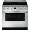 Smeg CPF9IPX 90cm Portofino Electric Range Cooker Stainless Steel