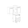 CDA CRI581 Integrated Standard Freezer
