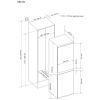 CDA CRI751 Integrated Fridge Freezer