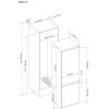 CDA CRI771 Integrated Fridge Freezer