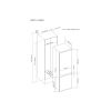 CDA CRI971 Integrated Fridge Freezer
