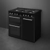 Smeg CX103GMBL Dual Fuel Range Cooker