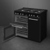 Smeg CX103GMBL Dual Fuel Range Cooker