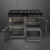 Smeg CX113GMBL 110cm Concert Dual Fuel Triple Cavity Range Cooker