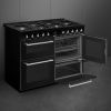 Smeg CX113GMBL 110cm Concert Dual Fuel Triple Cavity Range Cooker